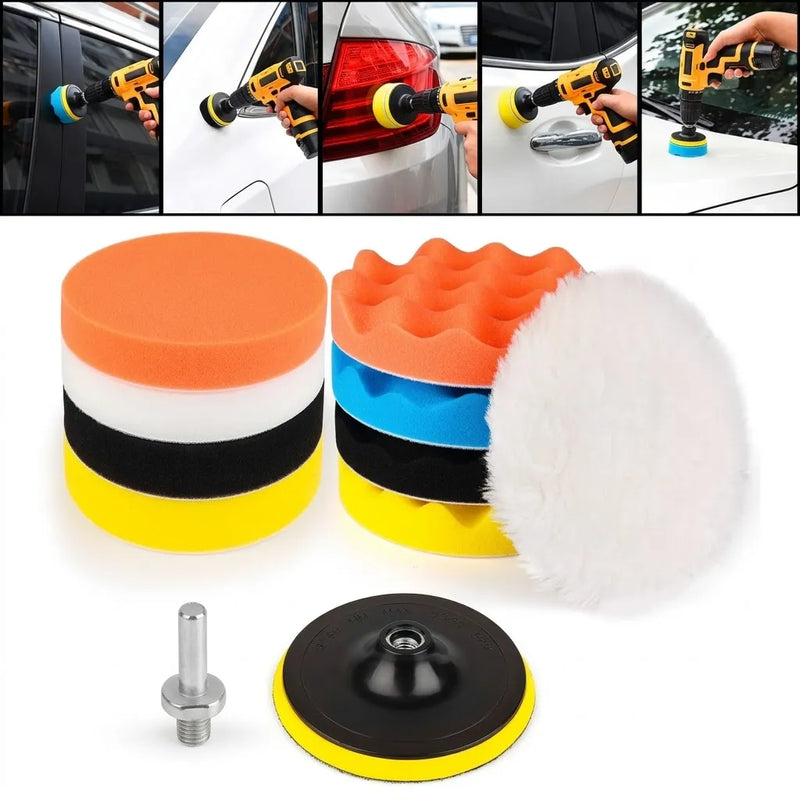 Kit Polimento Automotivo 11 em 1 BlasterShine Drive