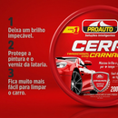 Cera automotiva de Carnaúba para Brilho Profundo ProAuto