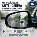 Kit Películas para Retrovisor Blaster Secure Vision - Visão Limpa, Direção Segura