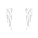 Adesivo Faixa Capô Carro Chamas Fogo Blaze Tribal Acessório Tuning