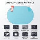 Kit Películas para Retrovisor Blaster Secure Vision - Visão Limpa, Direção Segura