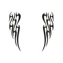 Adesivo Faixa Capô Carro Chamas Fogo Blaze Tribal Acessório Tuning