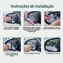 Kit Películas para Retrovisor Blaster Secure Vision - Visão Limpa, Direção Segura