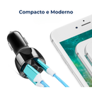 Carregador Veicular Power Blaster Quick Charger 3.0