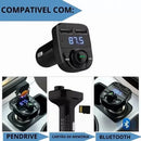 Adaptador Bluetooth Automotivo X8 com Transmissor FM