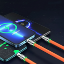 Cabo de Carregamento Rápido de Metal 3 em 1 (4706)