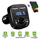 Adaptador Bluetooth Automotivo X8 com Transmissor FM