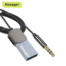 Adaptador Para Som de Carro Bluetooth 5.0 Essager P2