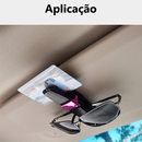Suporte para Óculos Multifuncional Viseira Solar de Carro Óculos de Sol Organizador