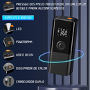 Compressor de Ar e PowerBank Portátil 12V 120W para Carro, Moto, Bicicleta, Bola - A693