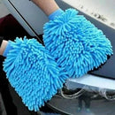 Kit 2 Luvas de Microfibra Multifuncional Superfina para Limpeza Lavagem de Carro Toalha de Limpeza Luva de Microfibra