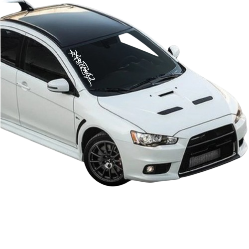 Adesivo Xerecrazy Greg Ferreira Parabrisa Carro 60x14cm Premium