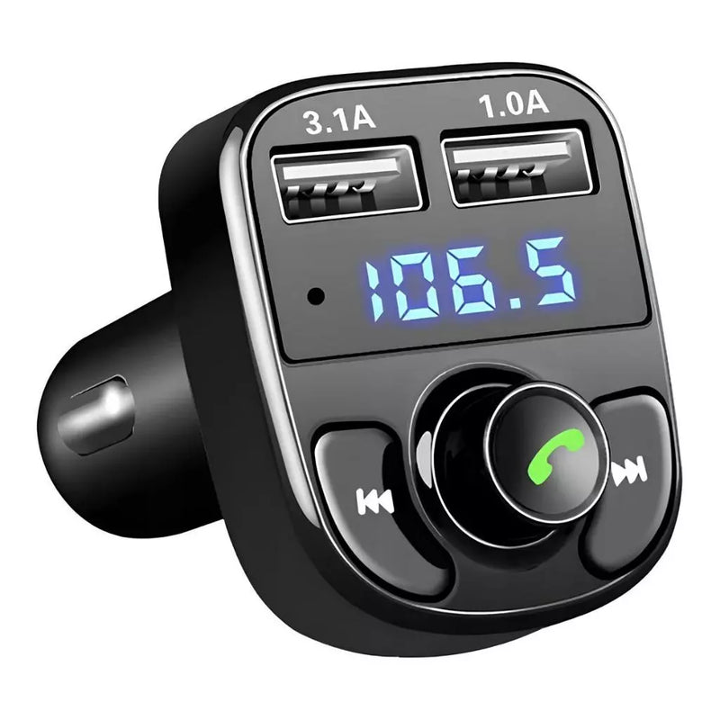 Adaptador Bluetooth Automotivo X8 com Transmissor FM