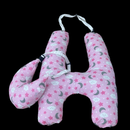 Almofada de Dormir em Forma de H com Encosto de Cabeça