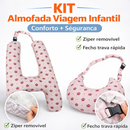 Almofada Infantil H Para Carro Apoio Seguro Para Pescoço Em Viagens
