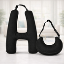 Almofada de Dormir em Forma de H com Encosto de Cabeça