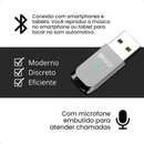 Adaptador Receptor Bluetooth Usb Musica Som Chamada Carro
