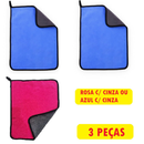 Toalha de Microfibra Dupla Face 40×30